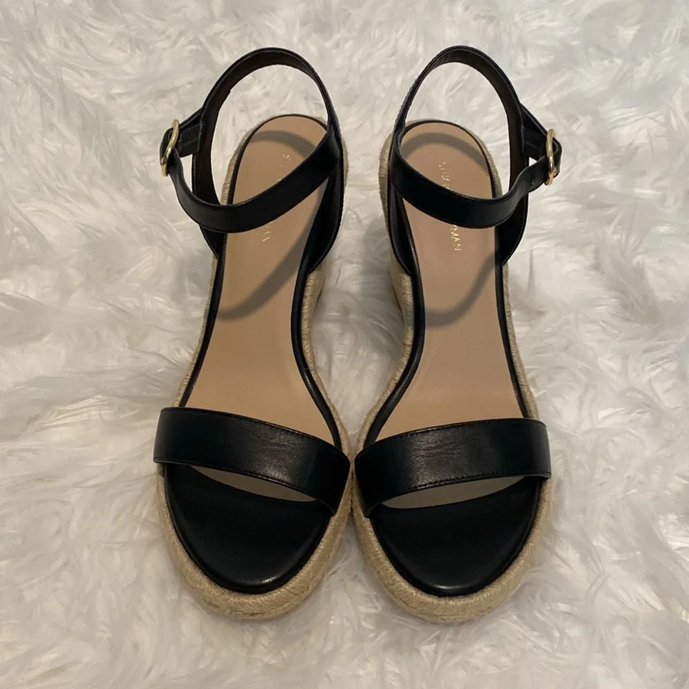 Stuart Weitzman Wedge Sandals - Picture 2 of 5